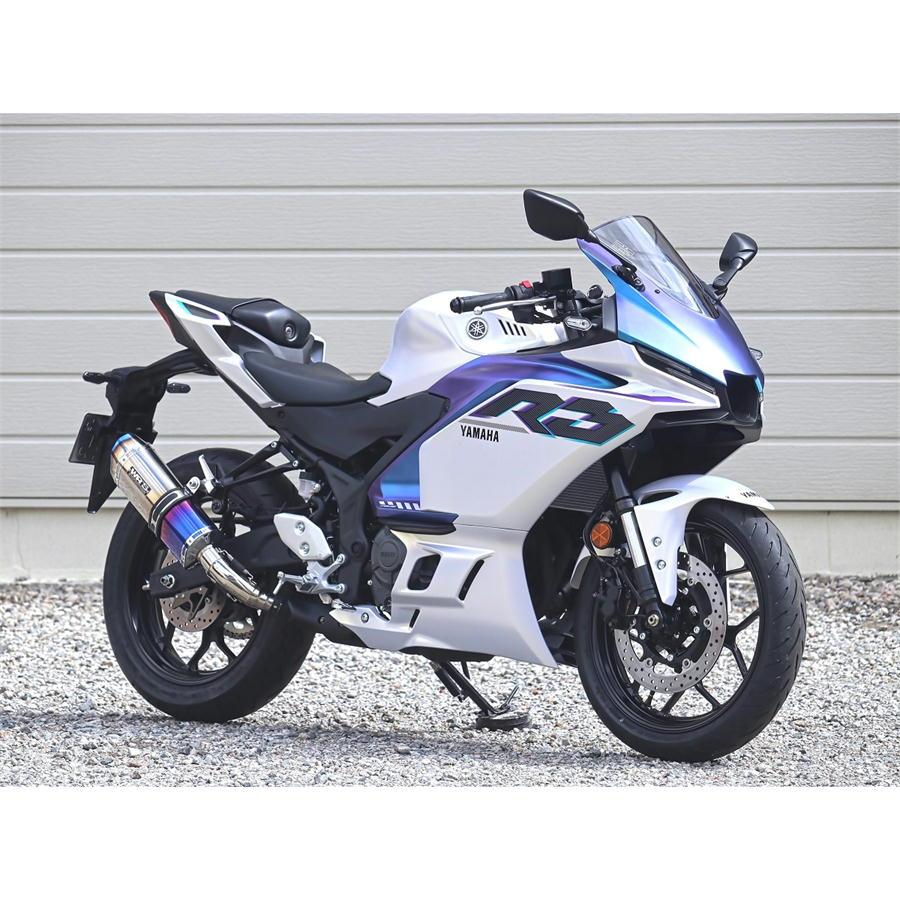 WR'S（ダブルアールズ） バイク マフラー 2025-YZF-R3/MT-03 (8BL