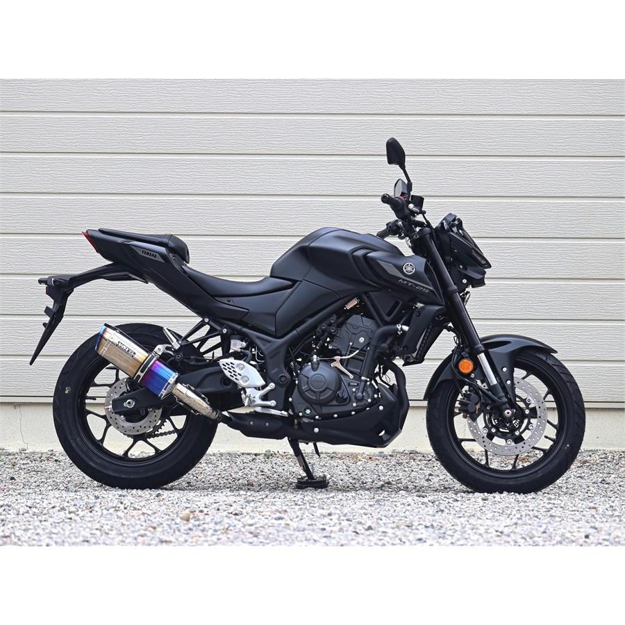 YZF-R25/YZF-R3 MT-25/MT-03 WR'S マフラー50.8 WR'S（ダブルアールズ） バイク マフラー 2025-YZF-R3/MT-03 (8BL