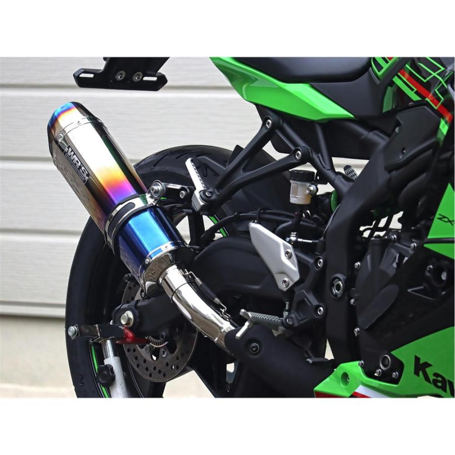 WR'S（ダブルアールズ） バイク マフラー 2023- ZX-4R SE/ZX-4RR (8BL