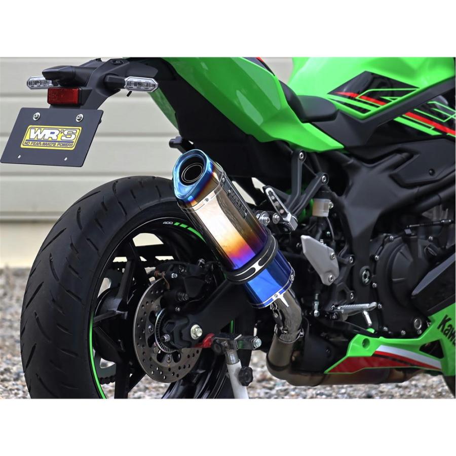 WR'S（ダブルアールズ） バイク マフラー 2023- ZX-4R SE/ZX-4RR (8BL