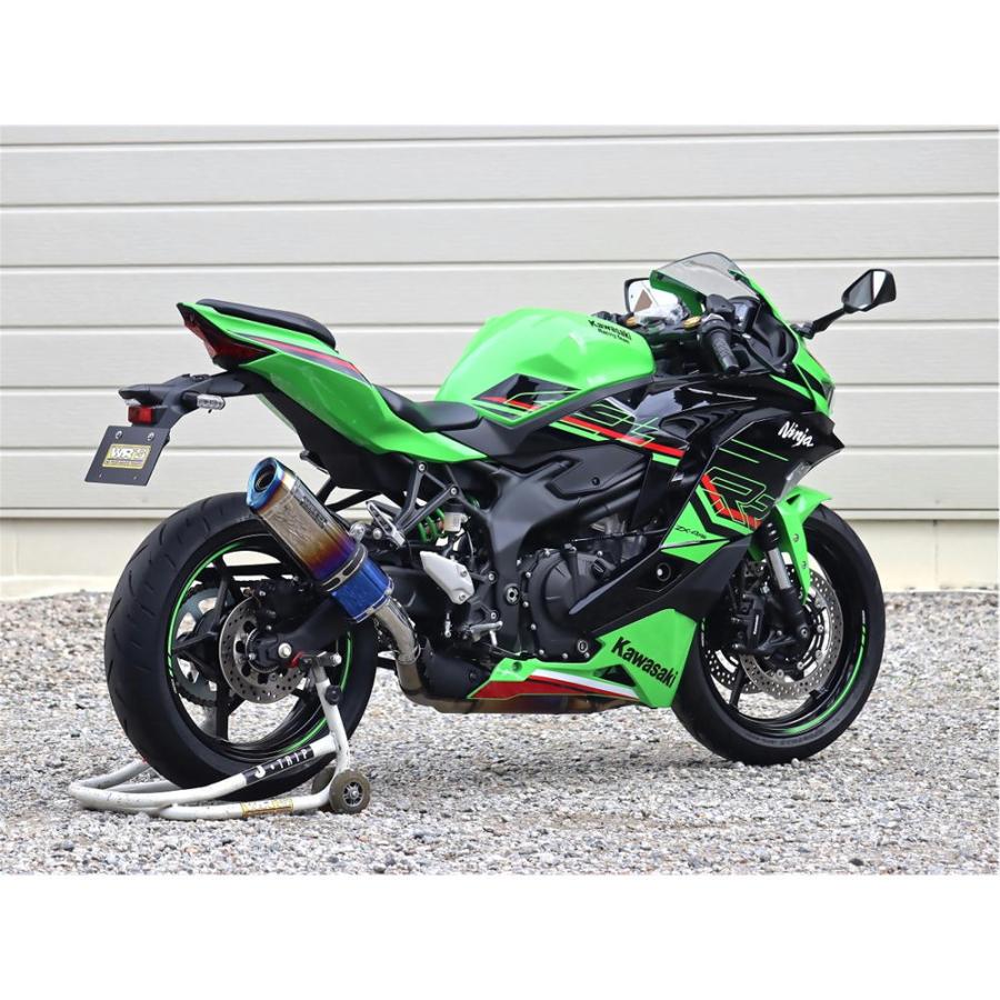 WR'S（ダブルアールズ） バイク マフラー 2023- ZX-4R SE/ZX-4RR (8BL