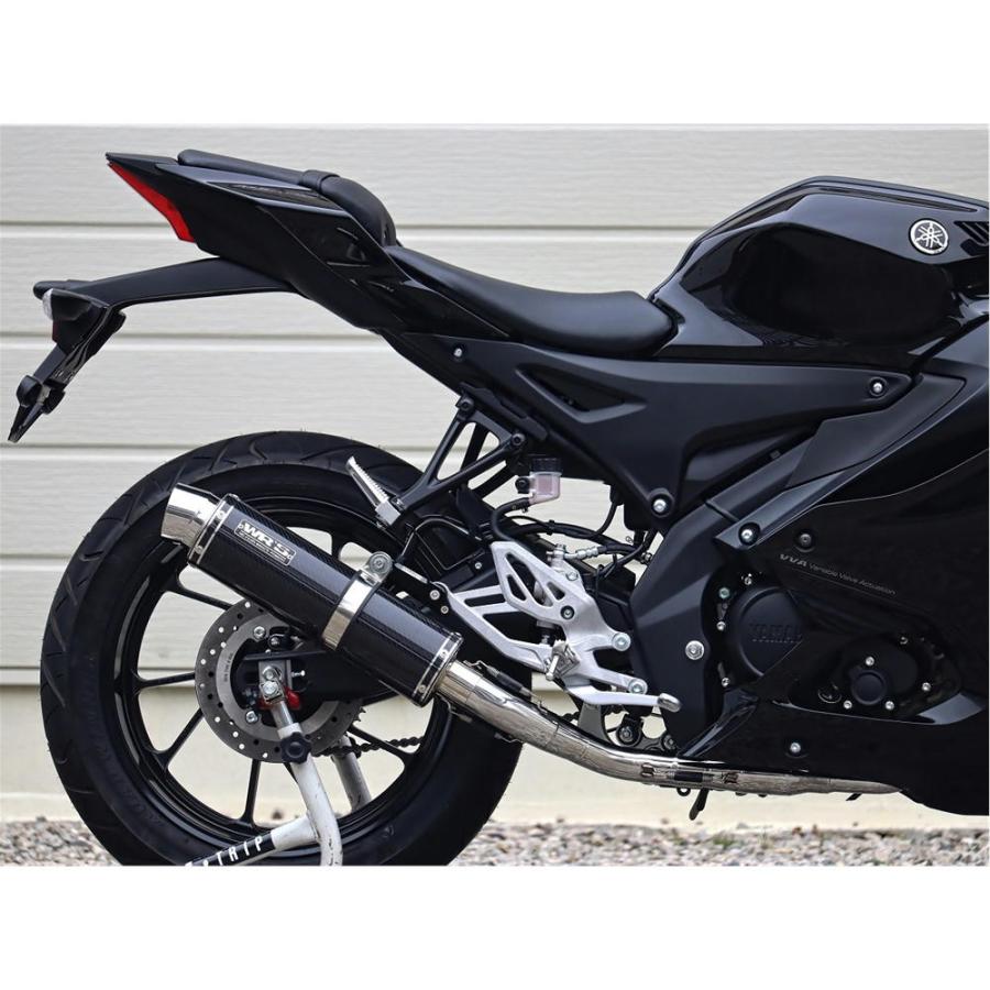 WR'S（ダブルアールズ） バイク マフラー YZF-R125・MT-125 (8BJ-RE45J