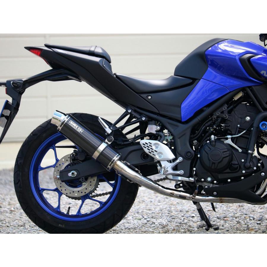 YZF-R25/MT-25用WR’Sフルエキゾースト マフラー　中古 WR'S（ダブルアールズ） バイク マフラー 2018・2019-2021 MT-25 (2BK