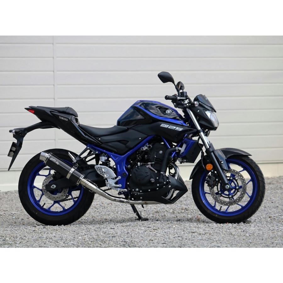 WR'S（ダブルアールズ） バイク マフラー 2018・2019-2021 MT-25 (2BK