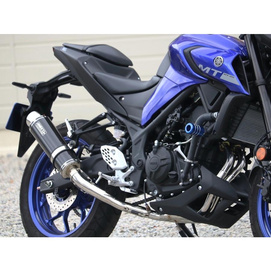 WR'S（ダブルアールズ） バイク マフラー 2018・2019-2021 MT-25 (2BK