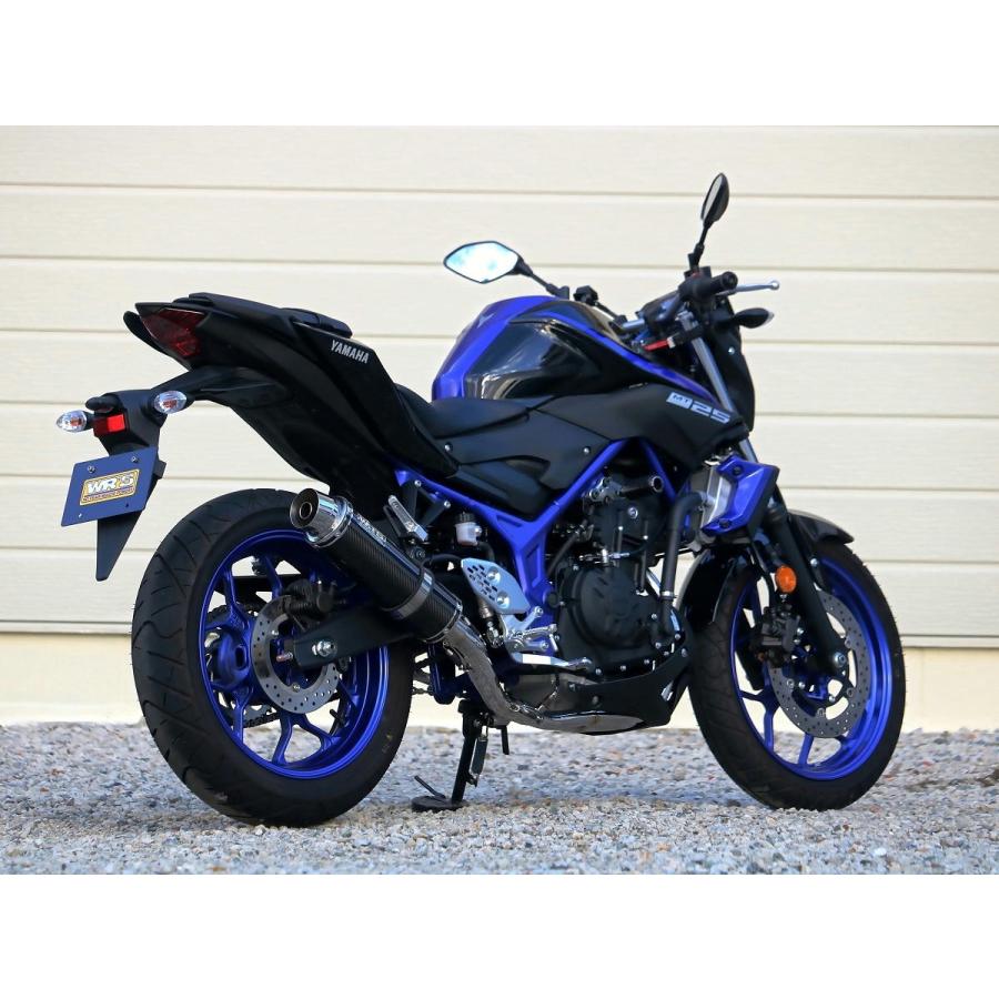 WR'S（ダブルアールズ） バイク マフラー 2018・2019-2021 MT-25 (2BK
