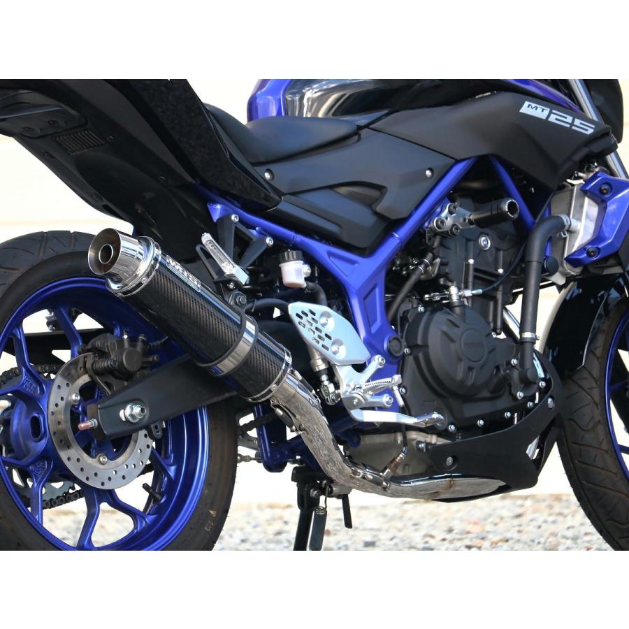 WR'S（ダブルアールズ） バイク マフラー 2018・2019-2021 MT-25 (2BK
