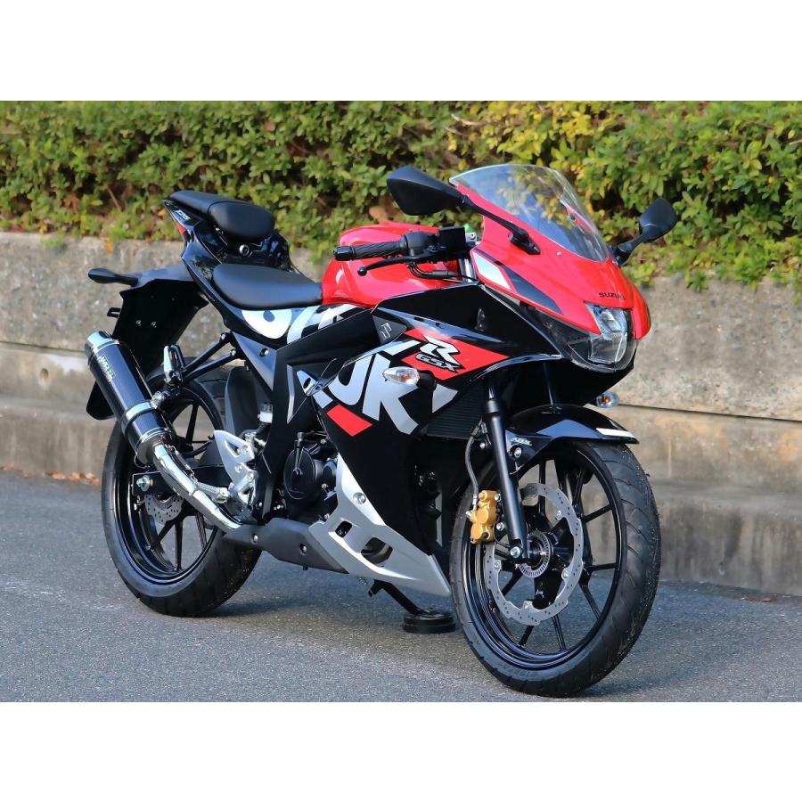 WR'S ダブルアールズ ラウンド カーボンサイレンサー フルエキゾースト