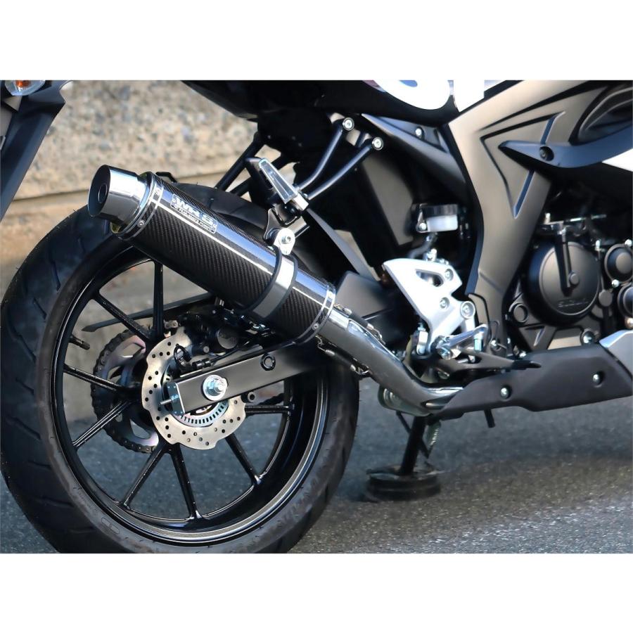 GSX R125 150 WR’s ダブルアールズ JMCA マフラー ダブルアールズ｜WR`S フルEX ラウンドカーボンサイレンサー GSX