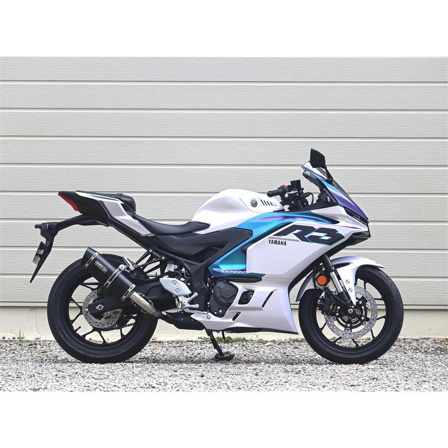 WR'S ダブルアールズ バイク マフラー YZF-R25/MT-25 2025〜 8BK