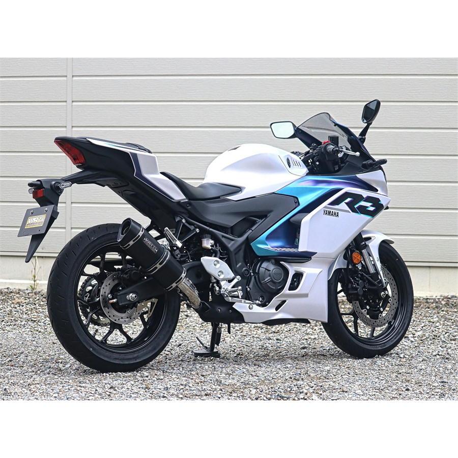 WR'S（ダブルアールズ） バイク マフラー 2025-YZF-R3/MT-03 (8BL