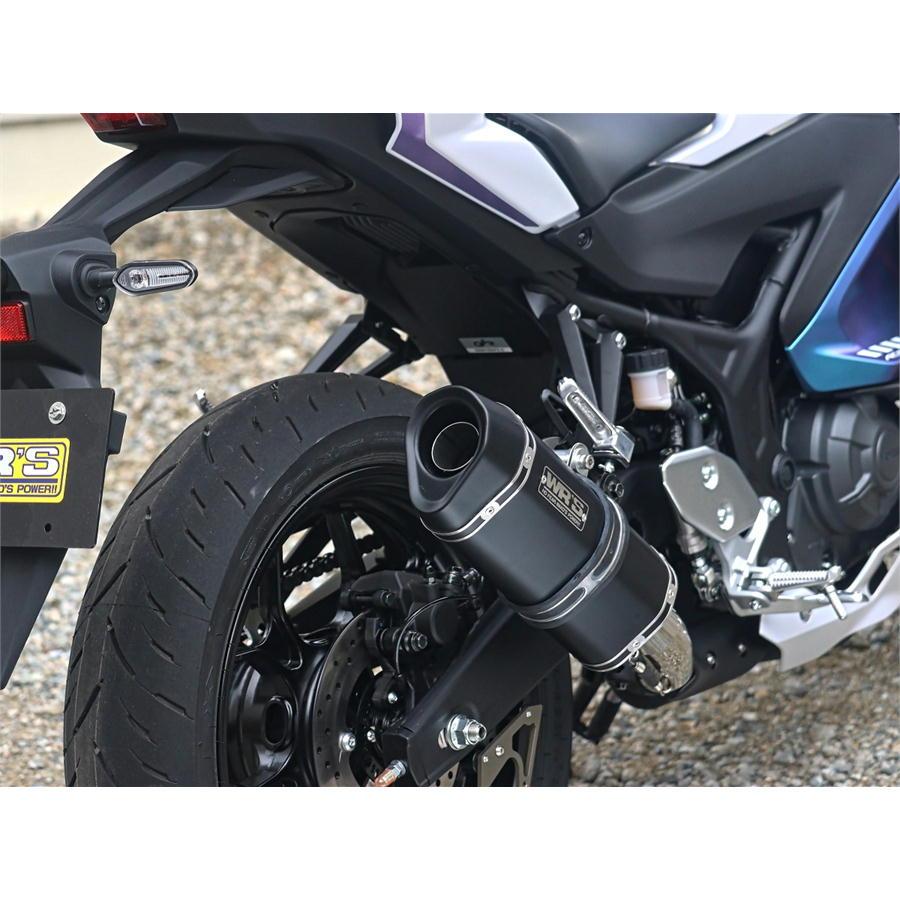 WR'S（ダブルアールズ） バイク マフラー 2025-YZF-R3/MT-03 (8BL