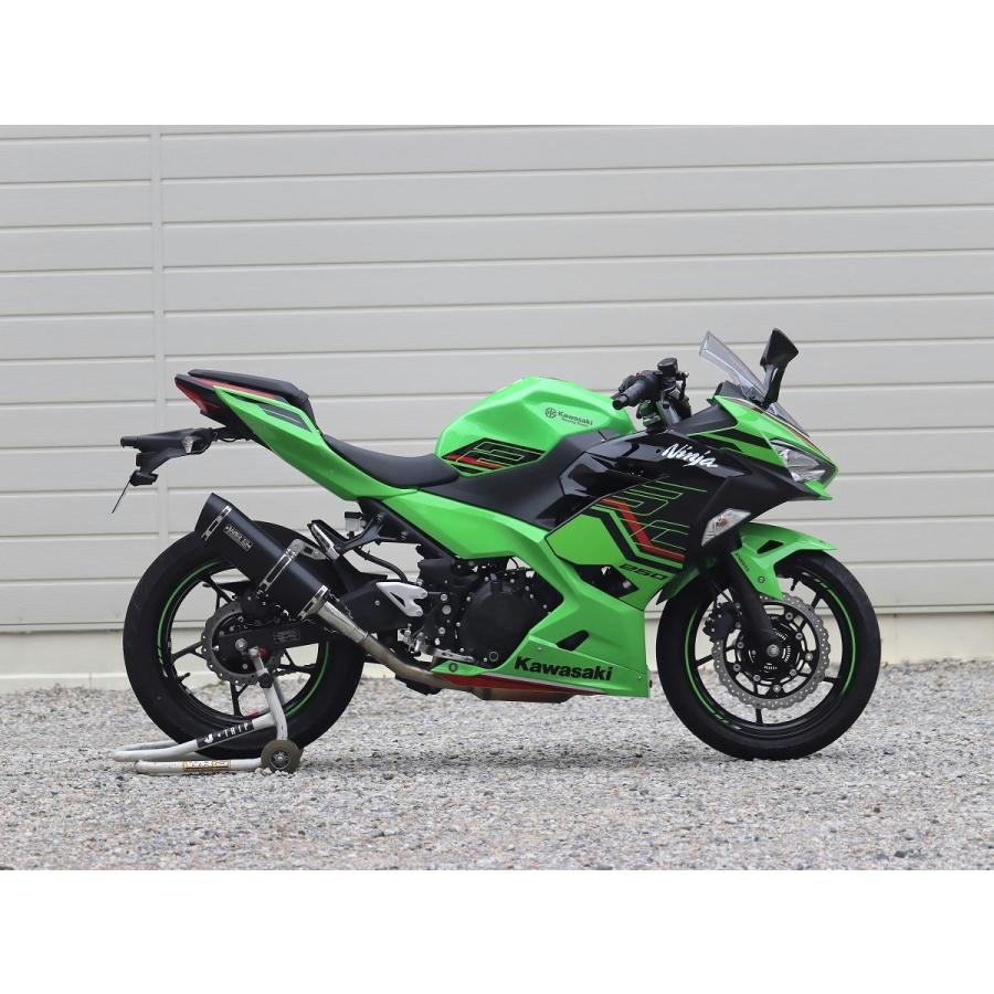 うしろ WR'S（ダブルアールズ） WR'S SS-OVAL F-BLACK TITAN スリップオン