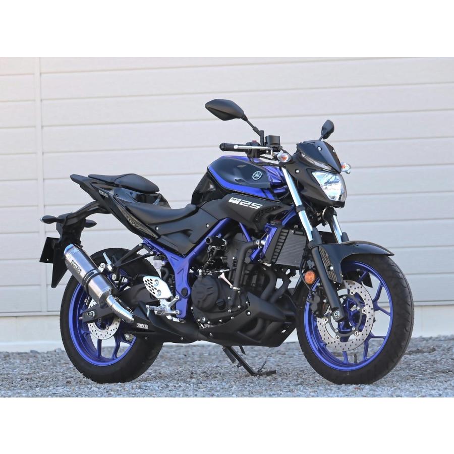 WR'S（ダブルアールズ） バイク マフラー 2018-2021 MT-25 (2BK-RG43J
