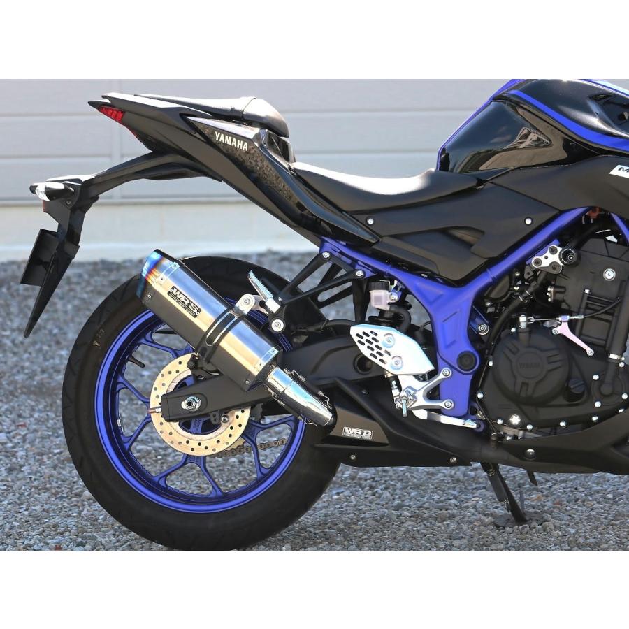 WR'S（ダブルアールズ） バイク マフラー 2018-2021 MT-25 (2BK-RG43J