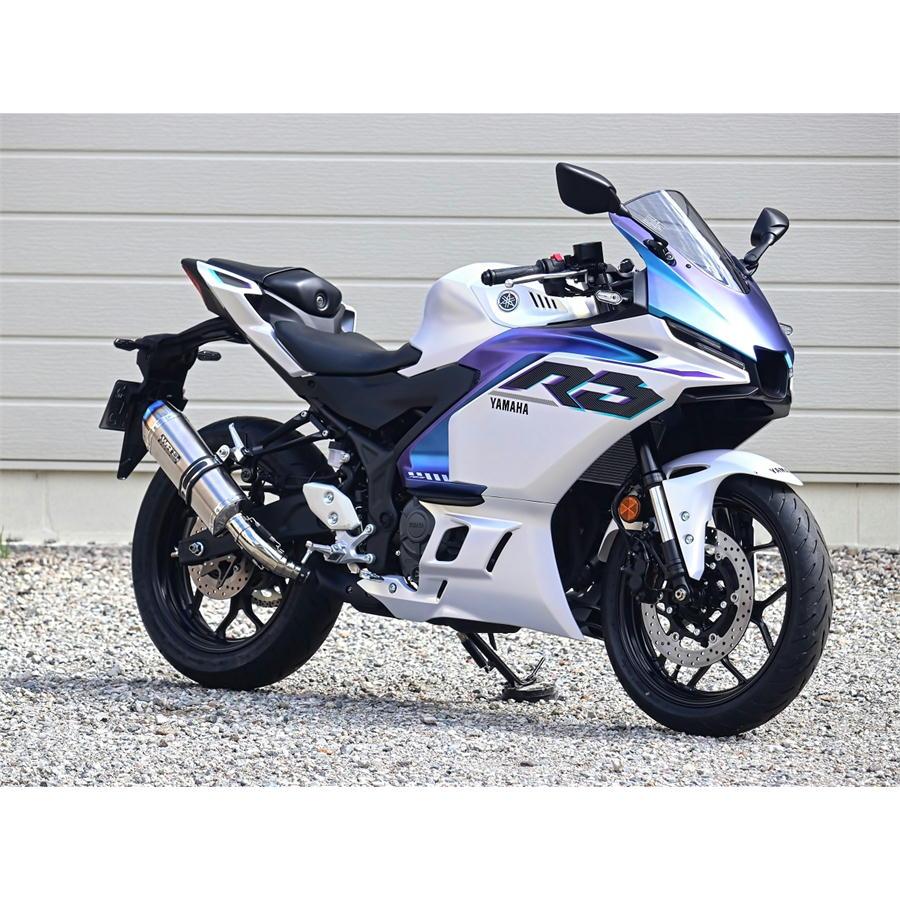WR'S（ダブルアールズ） バイク マフラー 2025- YZF-R25/MT-25 (8BK