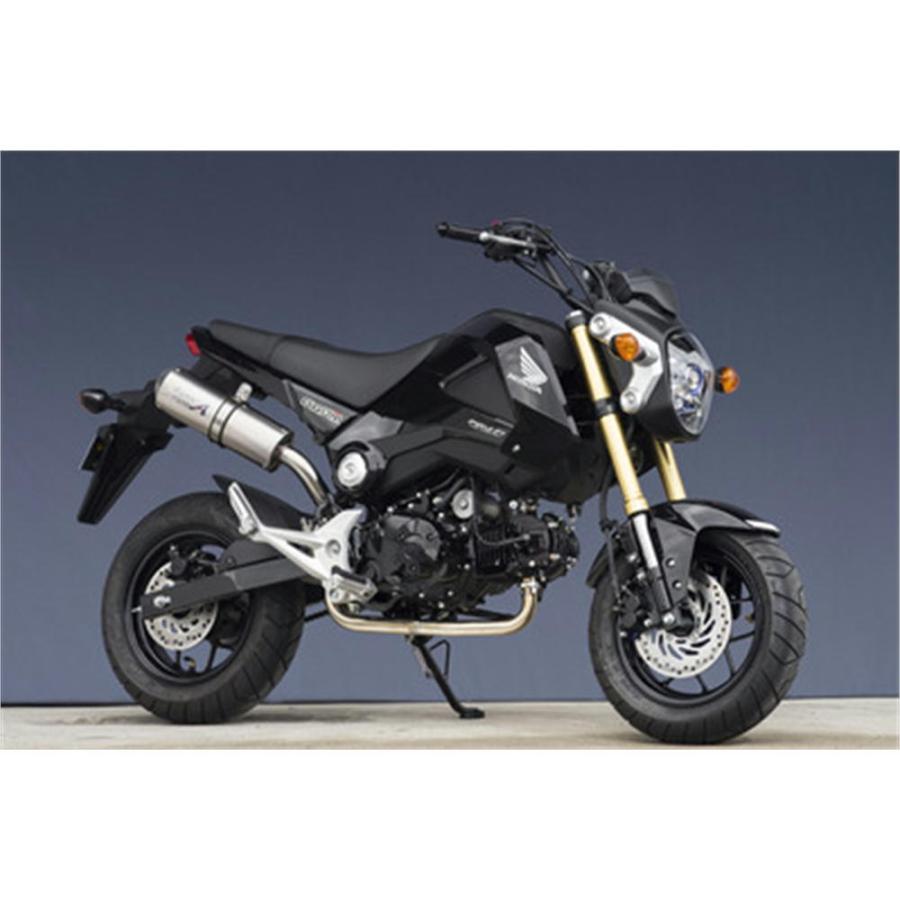 ヤマモトレーシング Yamamoto Racing フルエキゾースト SUS UP オーバル コーン GROM '13〜'15 | YAMAMOTO RACING | 01