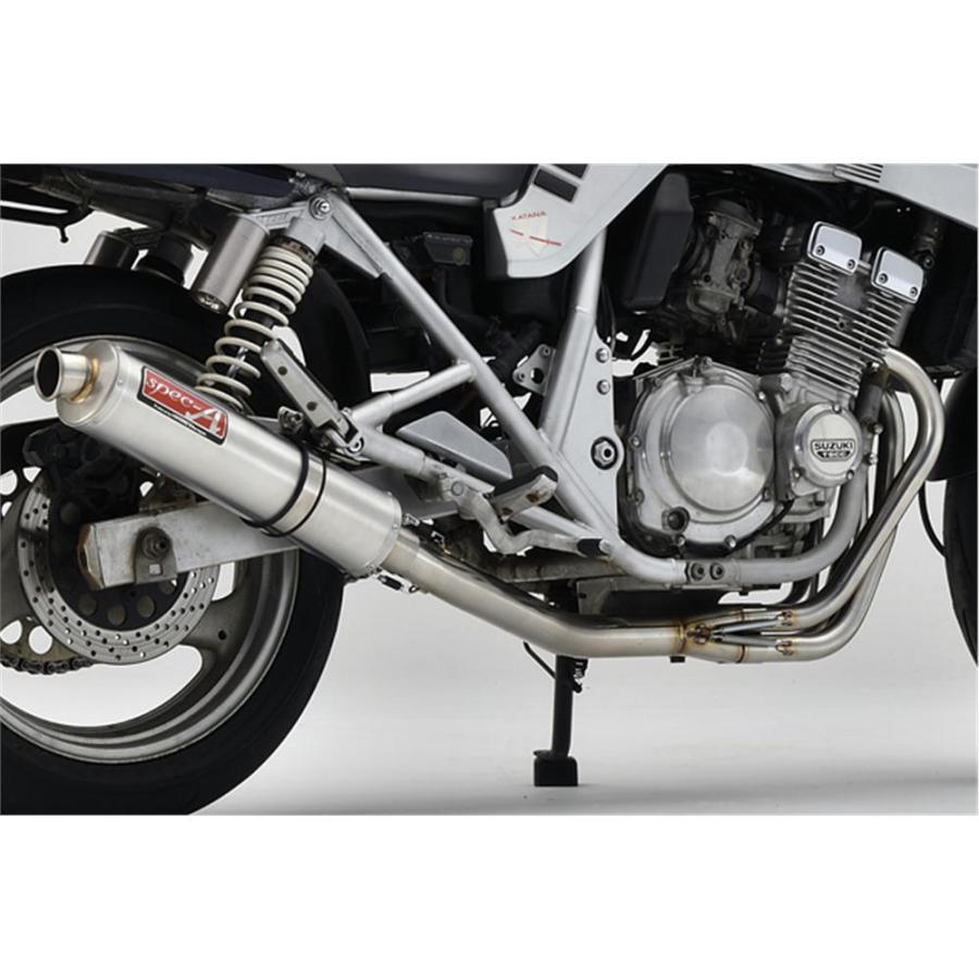 ヤマモトレーシング Yamamoto Racing フルエキゾースト SUS4-1 アルミ GSX250S カタナ｜neteceterashop｜04