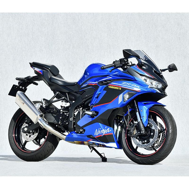 Yamamoto ヤマモトレーシング マフラー ZX-4R TI4-2-1 DONW TYPE-SA