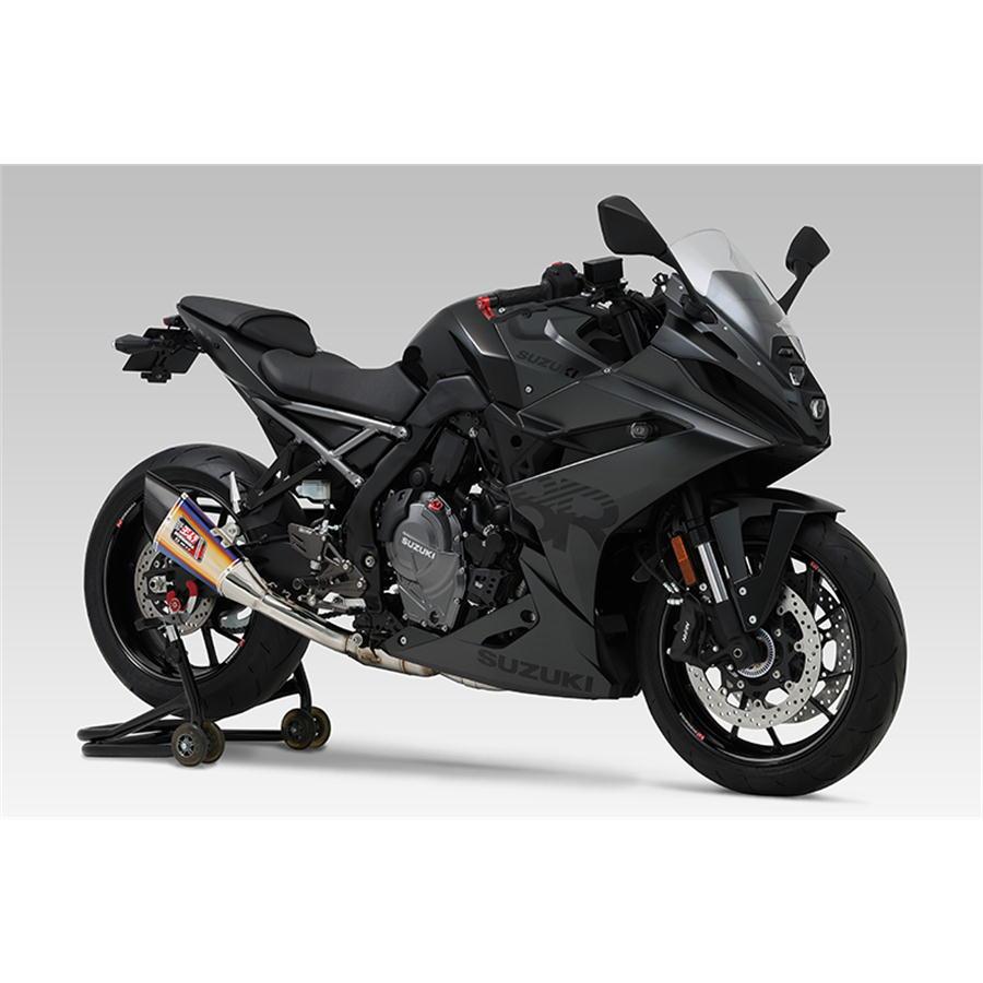 ヨシムラ YOSHIMURA 機械曲R-11 サイクロン 1エンド EXPORT SPEC 政府認証 GSX-8R '2024 SSF サテンフィニッシュカバー_1