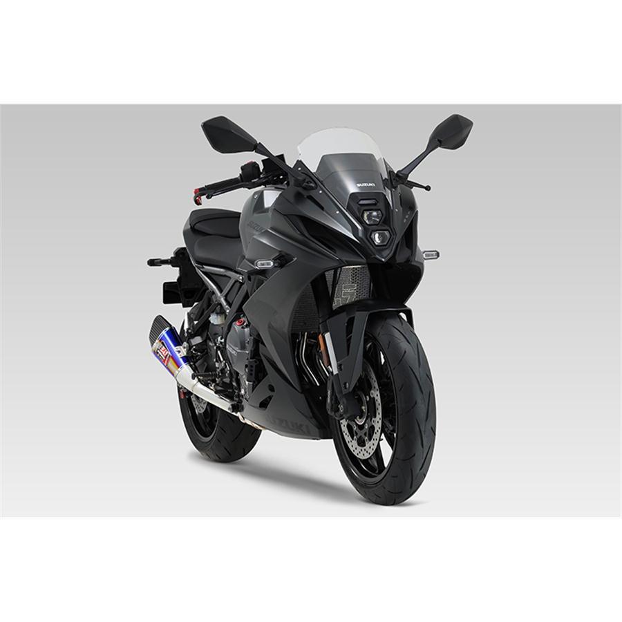 ヨシムラ YOSHIMURA 機械曲R-11 サイクロン 1エンド EXPORT SPEC 政府認証 GSX-8R '2024 SSF サテンフィニッシュカバー_4