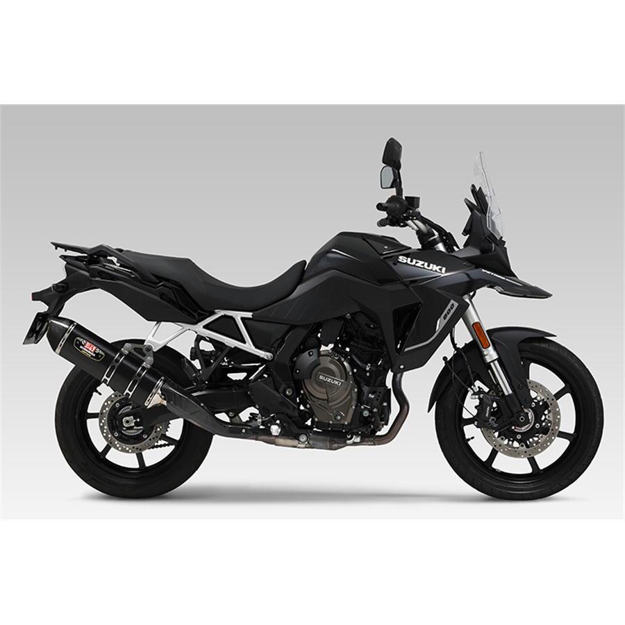 ヨシムラ YOSHIMURA Slip-On R-77Jサイクロン EXPORT SPEC 政府認証 V-STROM800DE '2023〜'2025 SMC メタルマジックカバー/カーボンエンドの画像