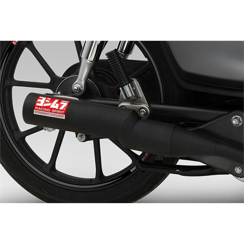 週末値下機械曲ストレート762サイクロン 政府認証　C125 JA58 JA71 ヨシムラ 機械曲ストレート762サイクロン 政府認証（Super Cub