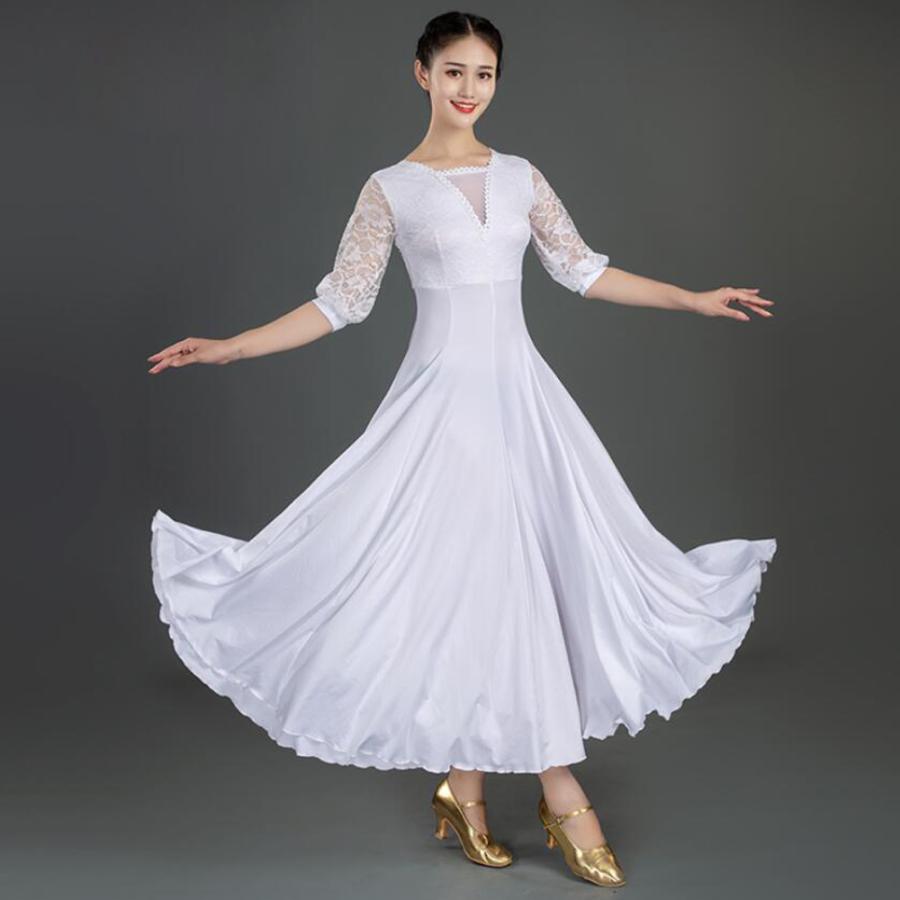 練習着 社交ダンス ドレス ワンピース 大きい裾 モダン ラテン ダンス 衣装 ダンス衣装 ワンピース タンゴ 衣装 ドレス 社交ダンス ラテンドレス 21md22 Netfirststore 通販 Yahoo ショッピング