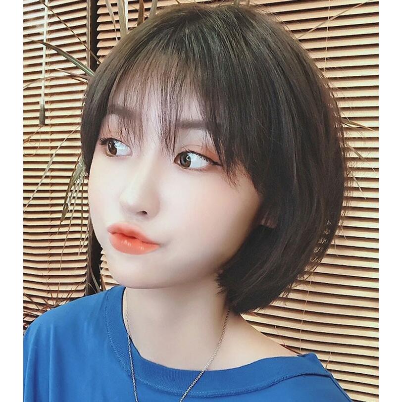 人気の雑貨がズラリ レディース人毛ウィッグ 自然な人毛100 フルウィッグ 新作自然な人毛100 ウィッグ ボブ 耐熱 ファッションウィッグ イメチェン デイリー かつら 医療用 女性 セミロング ショート レディースヘアケア Itse Edu Co