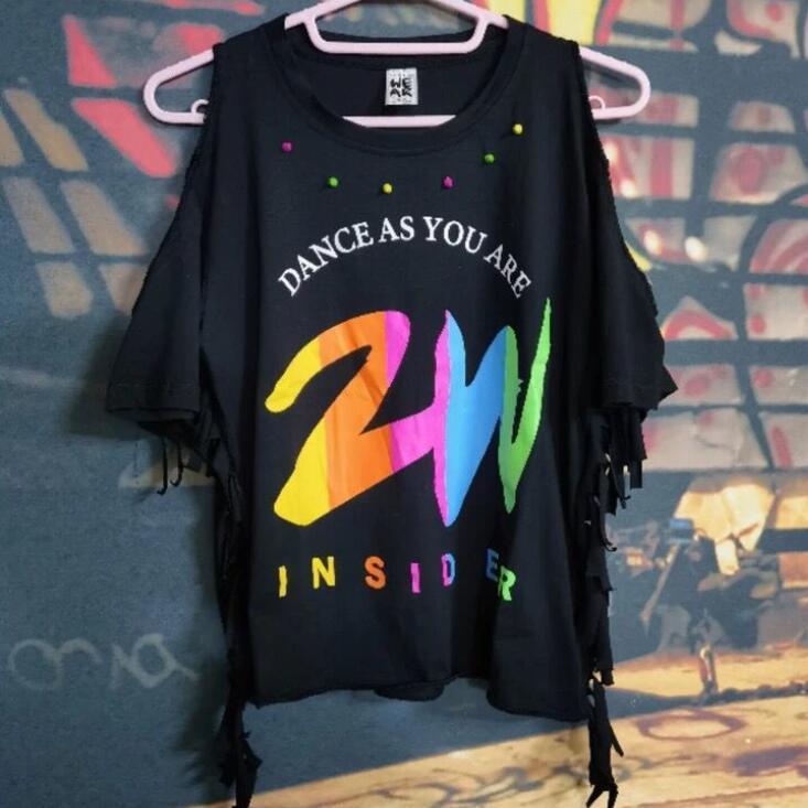 Diy個性 Zumba ヨガウエア ズンバ ウェア ダンスウェアフ フィットネス 夏ウェ ア エアロビクスウエア スポーツウェアレディース ヨガ 運動用 トップス 初売り