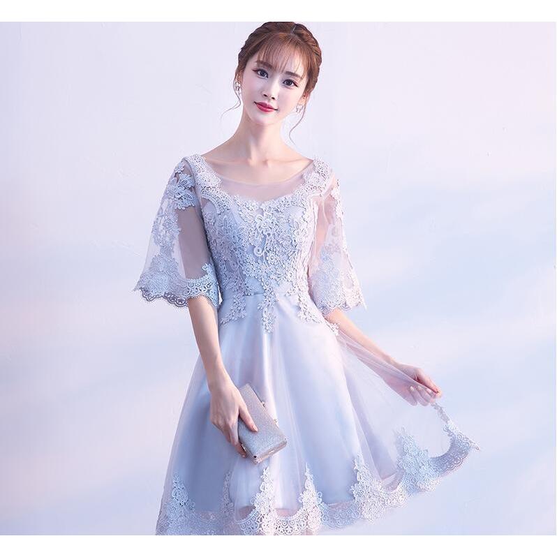 カラードレス ミニ パーティードレス コンサート ワンピース 花嫁ウェディングドレス結婚式 披露宴 二次会 演奏会 公演礼装 写真撮影衣 ウエディングドレス Dklf06 Netfirststore 通販 Yahoo ショッピング