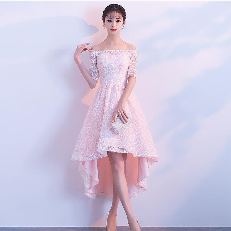 前短後長カラードレス ミニ パーティードレス コンサート ワンピース 花嫁ウェディングドレス結婚式 披露宴 二次会 演奏会 公演礼装 写真撮影衣 Dklf08 Netfirststore 通販 Yahoo ショッピング