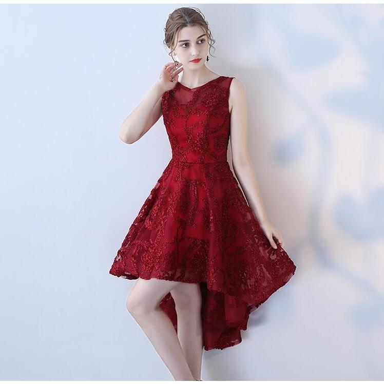 前短後長 ウェディングドレス ミニドレス 赤字覚悟 二次会 カラー ウエディング 花嫁 結婚式披露宴 発表会 ショート丈 Dklf14 Netfirststore 通販 Yahoo ショッピング