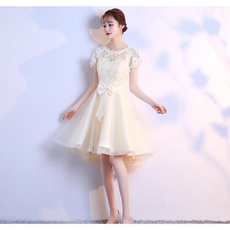 ウェディングドレス ミニドレス 赤字覚悟 二次会 カラー ウエディング 花嫁 結婚式披露宴 発表会 ショート丈 Dklf71 Netfirststore 通販 Yahoo ショッピング