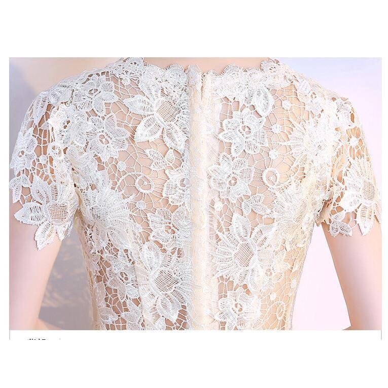 ウェディングドレス ミニドレス 赤字覚悟 二次会 カラー ウエディング 花嫁 結婚式披露宴 発表会 ショート丈 Dklf71 Netfirststore 通販 Yahoo ショッピング