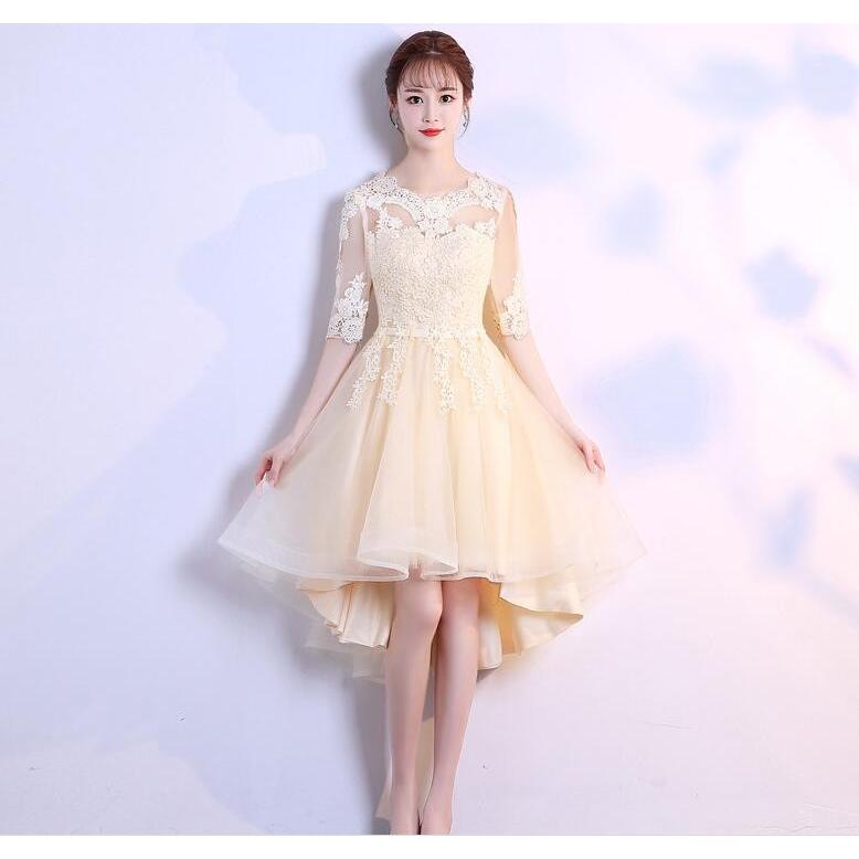 ウェディングドレス ミニドレス 赤字覚悟 二次会 カラー ウエディング 花嫁 結婚式披露宴 発表会 ショート丈 Dklf73 Netfirststore 通販 Yahoo ショッピング