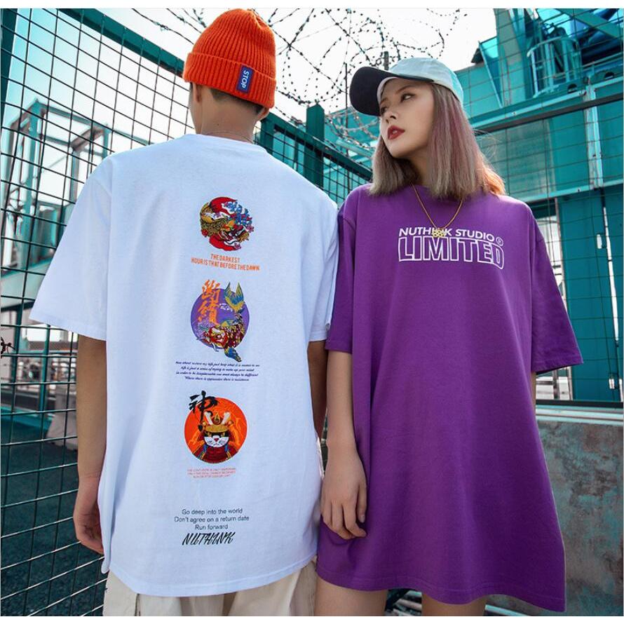 ファッション ヒップホップ半袖tシャツメンズ レディース春夏新作刺繍ゆったりカップルtシャツoversizeビッグサイズ Dxc14 Netfirststore 通販 Yahoo ショッピング