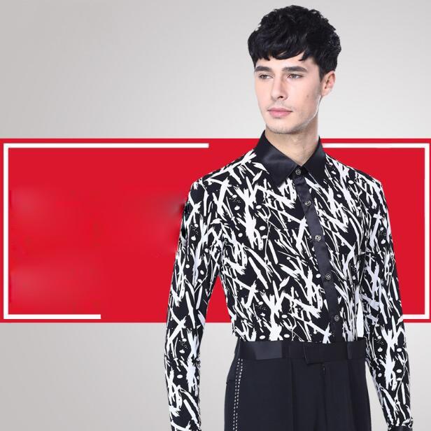 サイズs 2xl 男性社交ダンス衣装 3colors 競技用 ラテンダンスシャツ メンズラテンシャツ 男性用 ダンス衣装 ダンスウェア 練習着 ラテン Hcyh23 Netfirststore 通販 Yahoo ショッピング