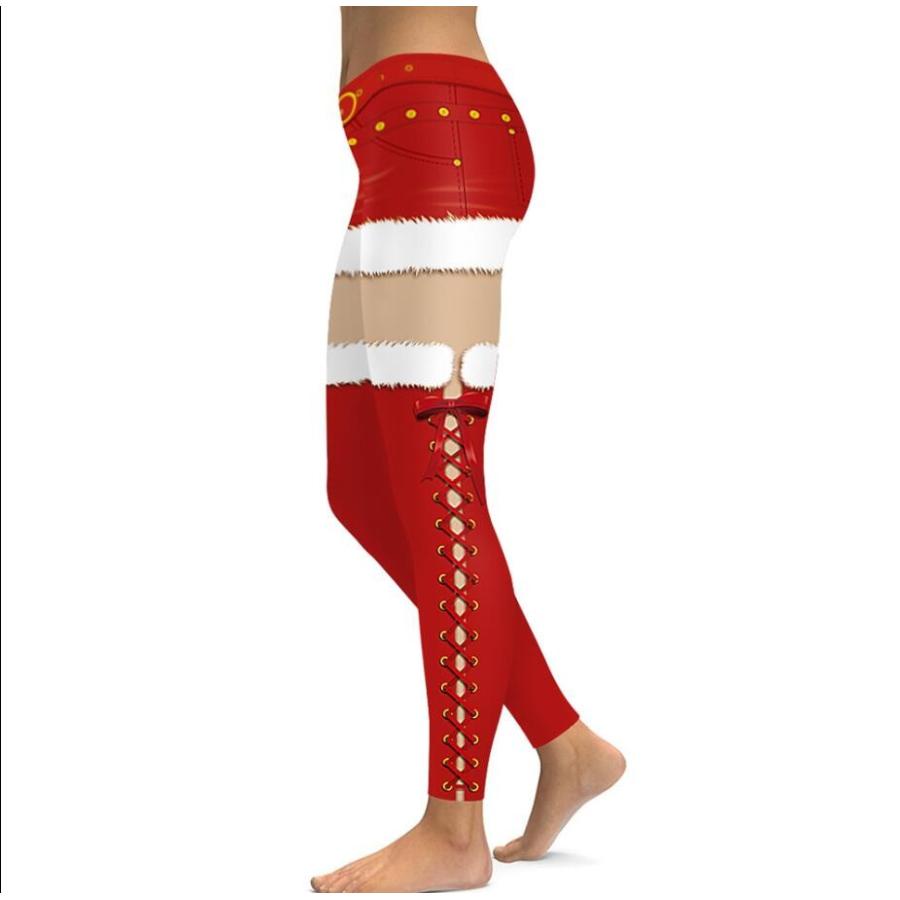 クリスマス ヨガパンツ ヨガウェア トレーニング フィットネス エアロ ビクス ズボン エアロビクスウェア ランニングウェア 美脚 ダンス衣装 ズボン  :krsms06:netfirststore - 通販 - Yahoo!ショッピング