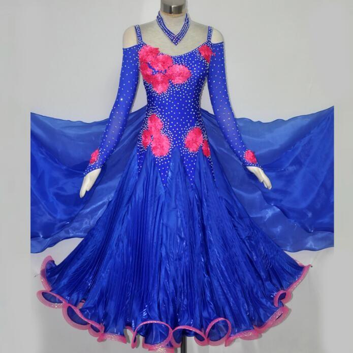 超大特価 受注生産 オーダーメード 社交ダンスドレス ラテンドレス モダンドレス ロングスカート ダンスウエア 競技 デモ ダンス衣装 ワンピース 格安人気 Blog Finibr Com