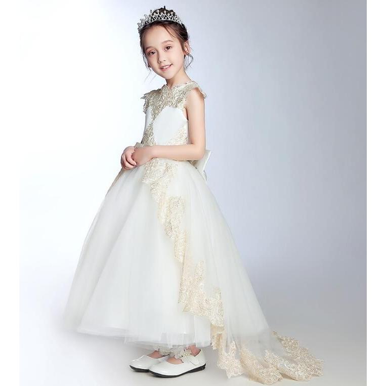 高品質子供ドレス お呼ばれ 発表会 ドレス 子供 ミニ ロングドレス キッズ フォーマル ドレス ジュニア 結婚式 こども 子供服 女の子 フォーマル100 160cm Supersport Tn