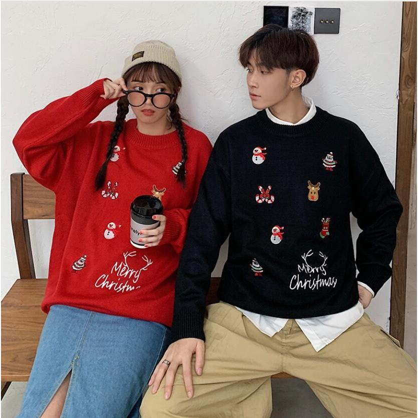 クリスマス ニットセーター トップス ペアルック カップル 恋人プレゼント メンズ レディースニット ゆったり 長袖 可愛い 秋冬 Sdmy06 Netfirststore 通販 Yahoo ショッピング