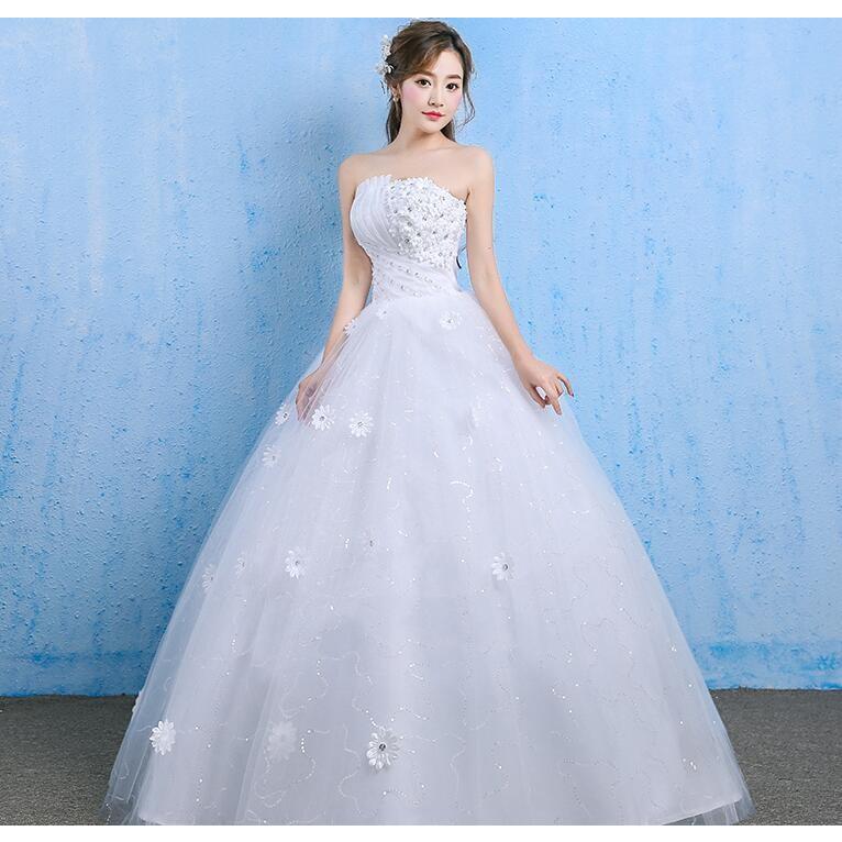 結婚式花嫁 ウェディングドレス 披露宴 手作り ドレス ダイヤモンド パーティードレス ワンピース プリンセス ビスチェドレス キラキラ Wedding Xhs68 Netfirststore 通販 Yahoo ショッピング