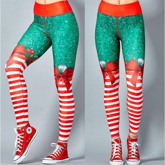 クリスマス ヨガパンツ ヨガウェア トレーニング フィットネス エアロ ビクス ズボン エアロビクスウェア ランニングウェア 美脚 ダンス衣装 ズボン  :YXTQ01:netfirststore - 通販 - Yahoo!ショッピング