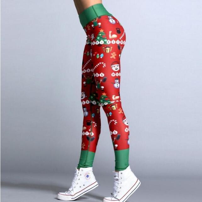 クリスマス ヨガパンツ ヨガウェア トレーニング フィットネス エアロ ビクス ズボン エアロビクスウェア ランニングウェア 美脚 ダンス衣装 ズボン  :YXTQ07:netfirststore - 通販 - Yahoo!ショッピング