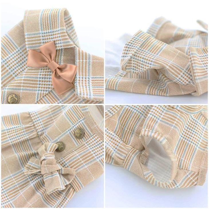 犬 タキシード 超可愛い! 犬 服 ペット服 ワンピース タキシード カップル お揃い 双子コーデ 選べる お散歩 ドッグウェア メール便OK 【a018】【送料無料】 |  | 05