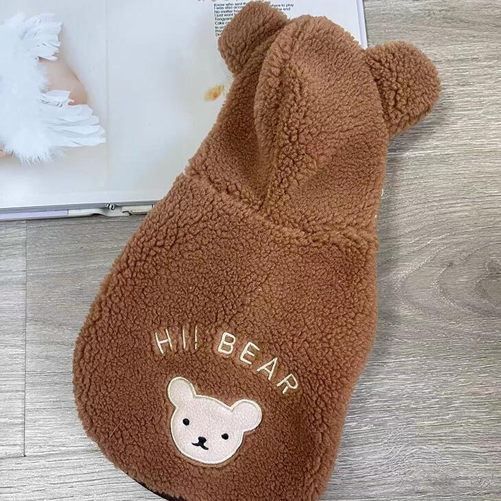 【新作】犬 服 超可愛い! 小型犬 ペットウェア お散歩 もこもこ 秋冬 服 ベスト ドッグウェア 抜け毛防止 ペット服 犬服 猫服 犬用 ペット用品【a108】 |  | 14