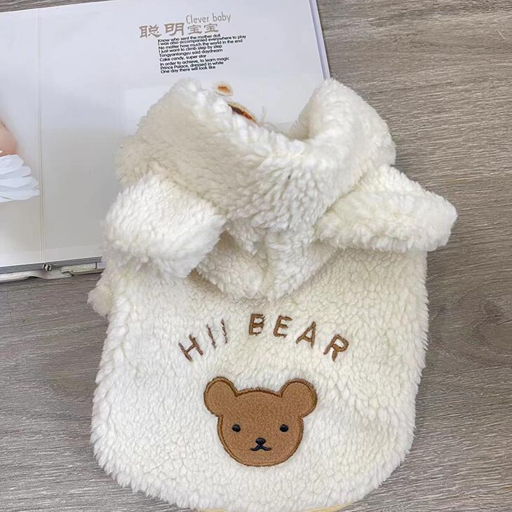 【新作】犬 服 超可愛い! 小型犬 ペットウェア お散歩 もこもこ 秋冬 服 ベスト ドッグウェア 抜け毛防止 ペット服 犬服 猫服 犬用 ペット用品【a108】 |  | 16