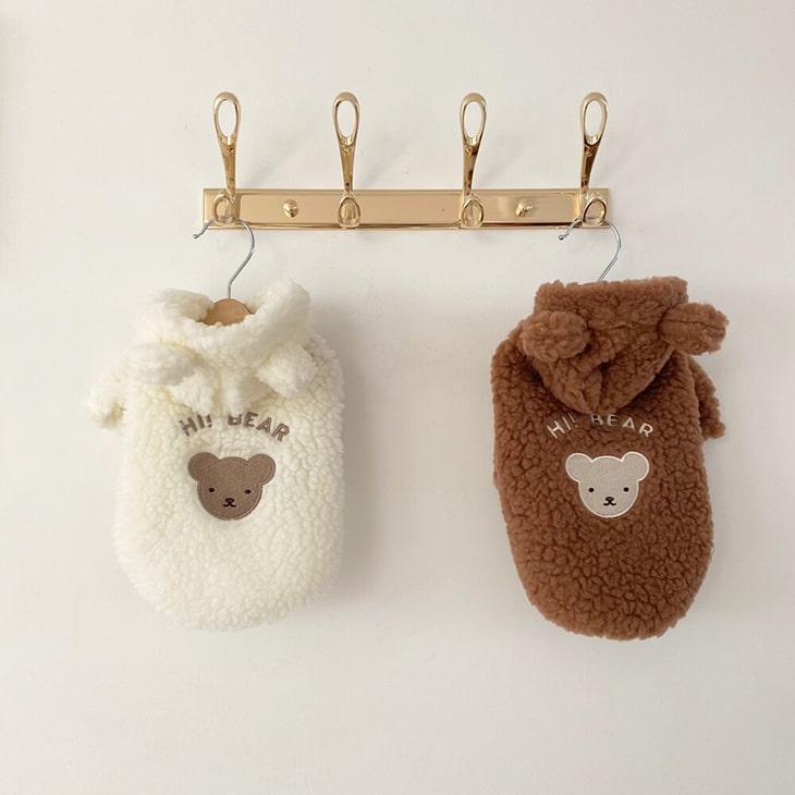 【新作】犬 服 超可愛い! 小型犬 ペットウェア お散歩 もこもこ 秋冬 服 ベスト ドッグウェア 抜け毛防止 ペット服 犬服 猫服 犬用 ペット用品【a108】 |  | 08