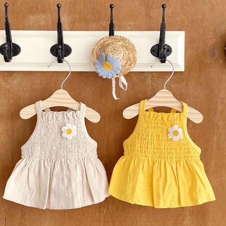 超可愛い! 小型犬用秋服 新作 アップリケキャミソール 花柄 女の子用【a256】【送料無料】 |  | 02